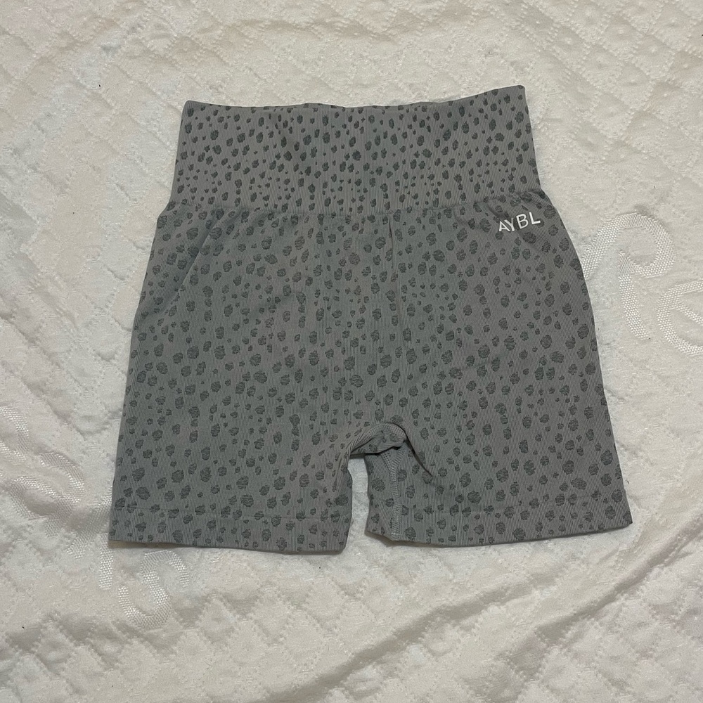 AYBL Gray Speckle, Scrunch Shorts